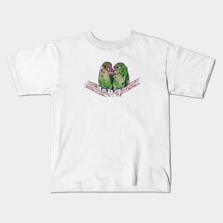 Love Birds in a Tree Kids T-Shirt